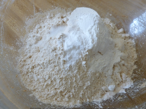 Sift dry ingredients in a bowl